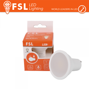 GU10 lampadina LED 8W alta luminosità - 6500K,  850lm, 100°
