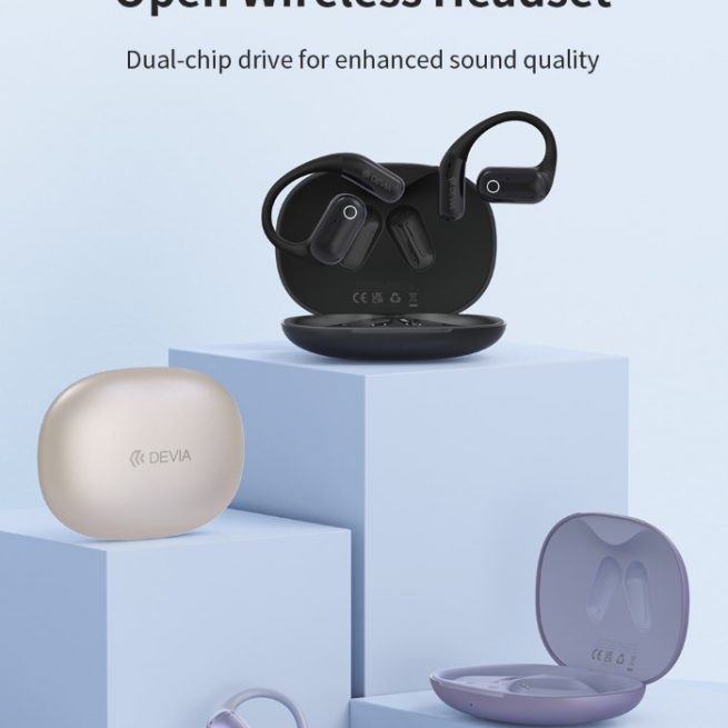 Auricolari EM043 wireless senza inserimento nell'orecchio OWS Ultra1 Oro