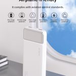 Power bank completamente compatibile 22,5 W con display digitale 10000 mAh Bianc