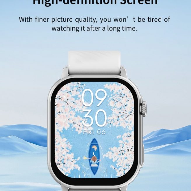 DEVIA Smart Watch AMOLED Pro2 IP67 modello ZL94 Silver