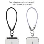 Cordino cavo Tipo-C PD 60W da polso porta telefono Viola 0,3 mt