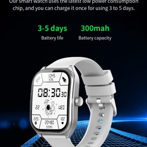 DEVIA Smart Watch WT4 IP67 modello JX627J Silver
