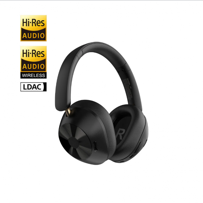 OneOdio Focus A5 Dual Hi-Res CE Cuffie DJ Wireless con ANC Black