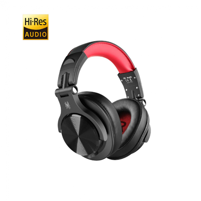 OneOdio Fusion A70 Hi-Res Cuffie DJ Wireless, Cavo e Microfono Black
