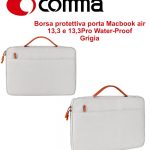 Borsa protettiva Macbook air 13,3 e 13,3Pro Water-Proof Grig