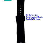 Cinturino per smartwatch Devia Serie WT2 Nero