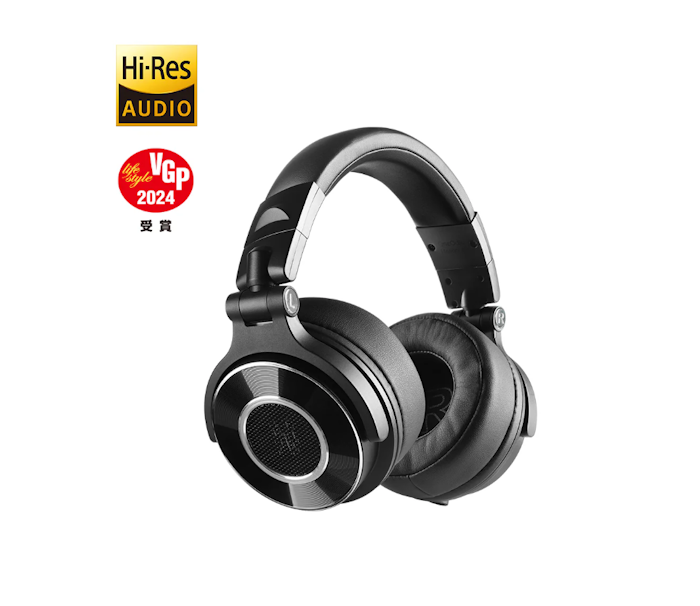 OneOdio Monitor 60 Hi-Res Cuffie Professionali DJ con Cavo Black