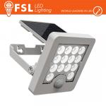 Faro da esterno solare con sensore di movimento 40w (4 led)