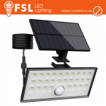 Faro da esterno solare con sensore di movimento 60W (6 led)