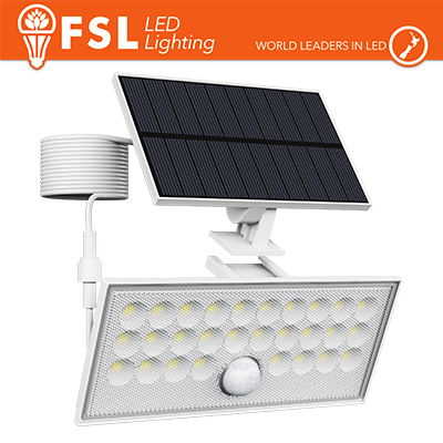 Faro da esterno solare con sensore di movimento 60W (6 led)