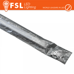 KIT PROFILO ALLUMINIO 6063 - U 2m SILVER - cover opale 2000*9.5*19.5