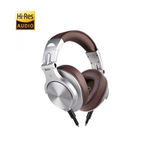OneOdio A71 Hi-Res Cuffie DJ Cablate Audio Stereo Silver/Brown