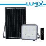 PROIETTORE SOLARE LED 3WHITE 50W + Crepuscolare