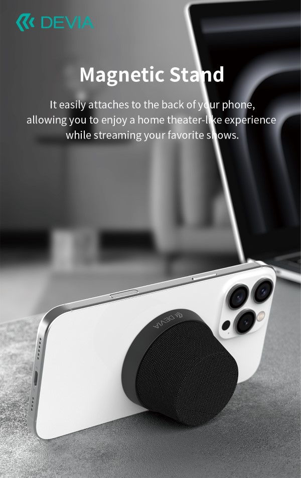 Altoparlante Bluetooth V5,3 Lite3 Magnetico 5 Watt EM501 Blu