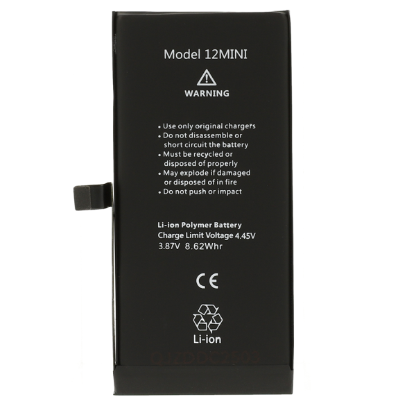 IP 12 mini Batteria Diagnostica 2227 mAh Nero S+