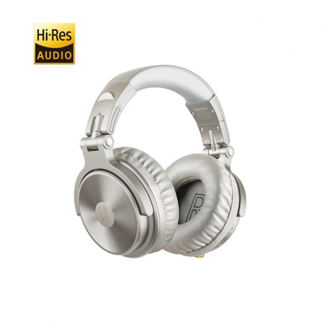 OneOdio Studio Wireless C Hi-Res Cuffie DJ Bluetooth 5.0 White