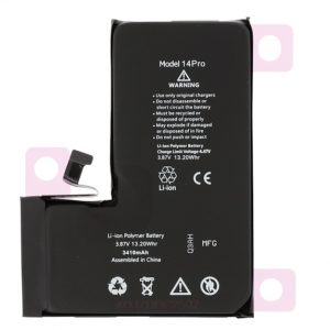 IP 14 Pro Batteria Diagnostica Alta Capacità 3410mAh Nero S+