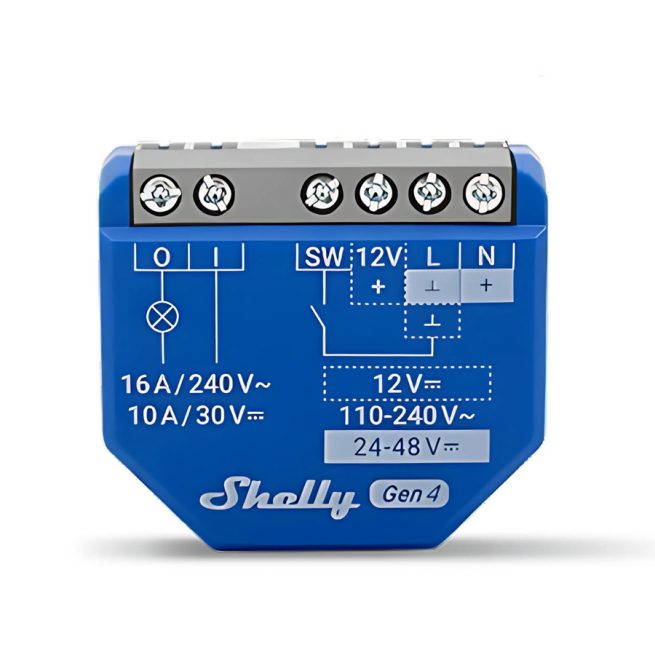 Shelly - Smart Home Automation Blu SH-S1G4