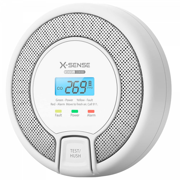 X-Sense X-Sense Rilevatori di Fumo e CO Monossido di Carbonio XS-CO03D