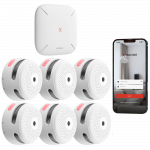 X-Sense Rilevatori di Fumo e CO Monossido di Carbonio bianco XS-FS61