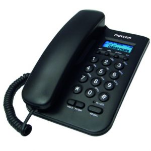 Telefono Fisso MAXCOM KXT100 Nero