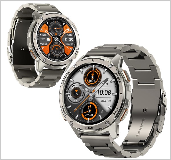 Smartwatch MAXCOM Maxcom FW110 Titan Chronos Silver
