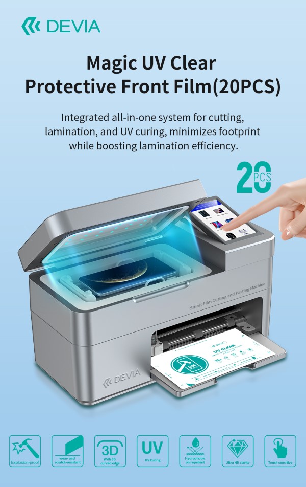 Pellicole Smartphones UV Trasparenti per plotter PT021 Magic
