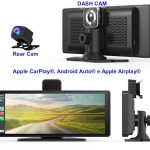 Schermo Maxcom MC01 Vibe Apple CarPlay Android Auto e Apple Airplay + 2 Cam